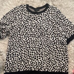 Leopard Print Women's Top